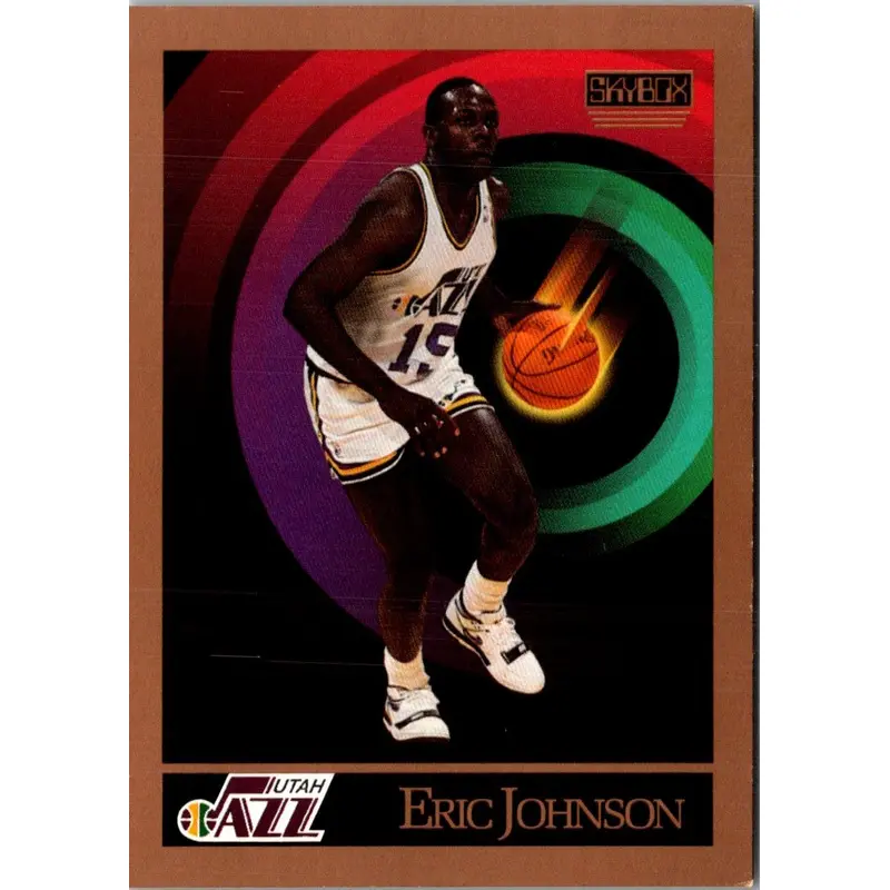 1990 SkyBox Eric Johnson #280 Rookie