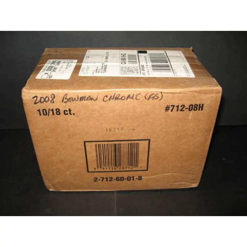 2008 Bowman Chrome Football Case (Hobby) (10 Box)