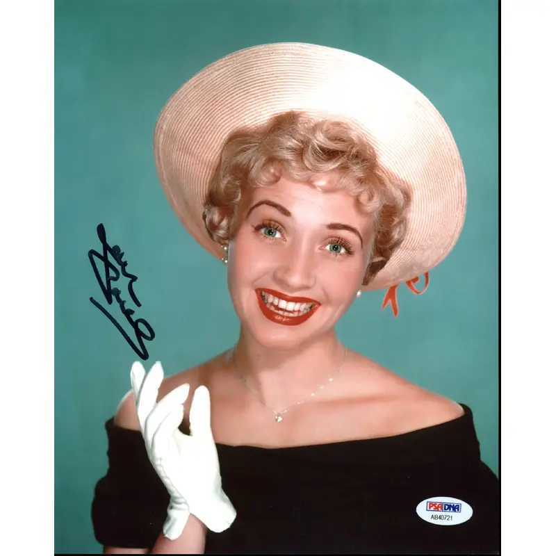 Jane Powell Royal Wedding Authentic Signed 8X10 Photo PSA/DNA #AB40721