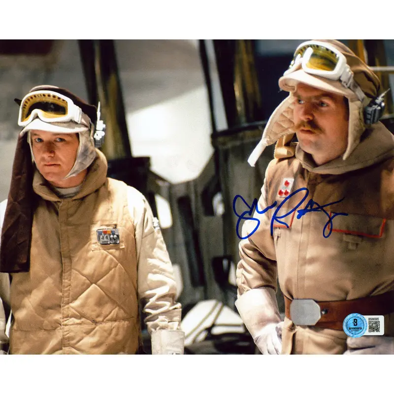 John Ratzenberger Star Wars The Empire Strikes Back Signed 8x10 Photo BAS 3