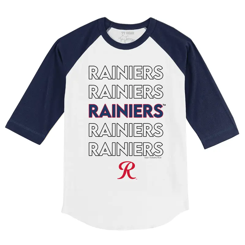 Tacoma Rainiers Toddler Stacked Raglan