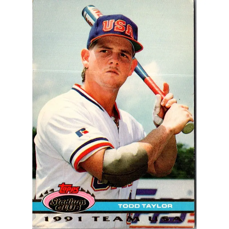 1992 Stadium Club Dome Todd Taylor #185
