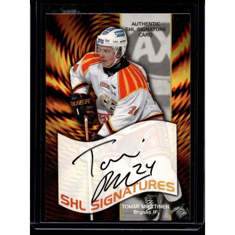 2004-05 SHL Signatures - Tommi Miettinen