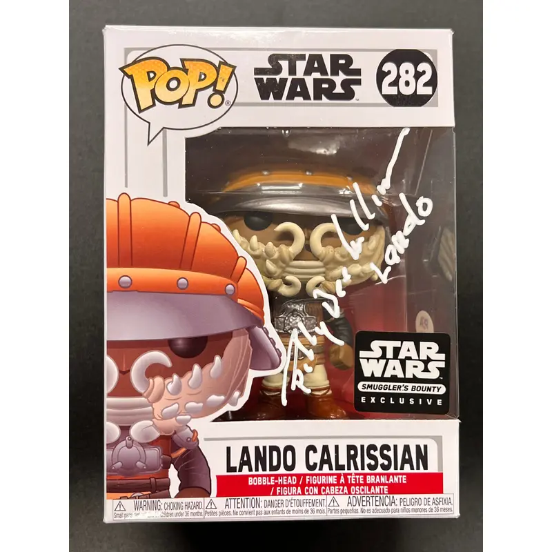 Billy Dee Williams Signed Lando Calrissian #282 Funko Pop PSA/DNA Auto Star Wars