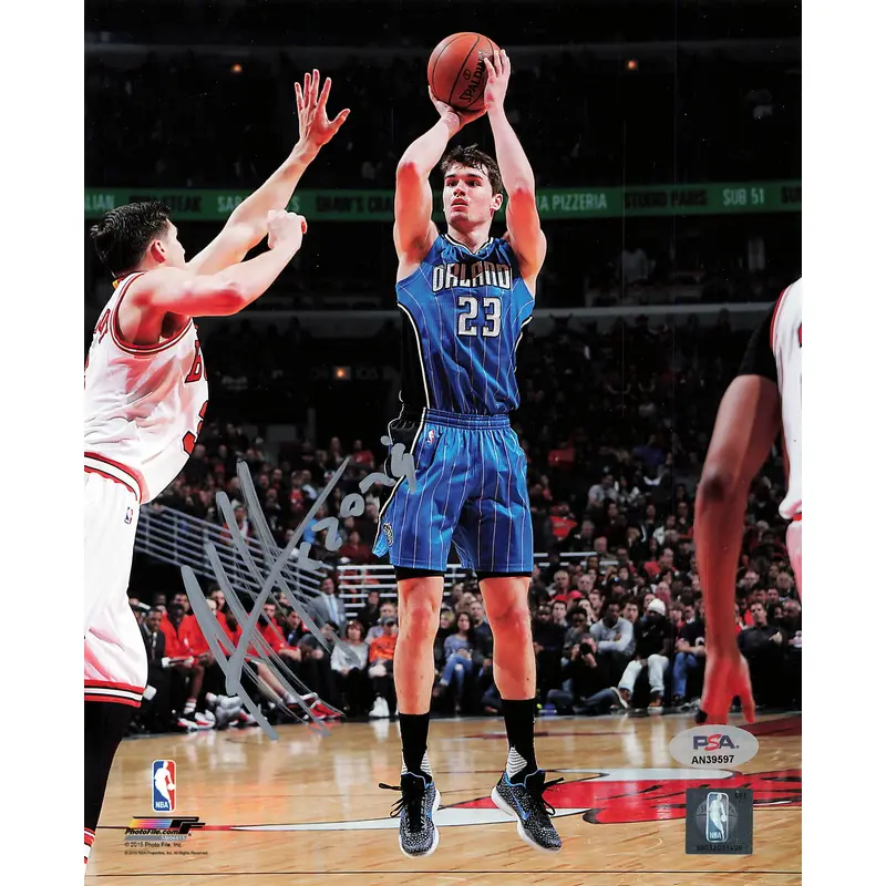 Mario Hezonja signed 8x10 photo PSA/DNA Orlando Magic Autographed