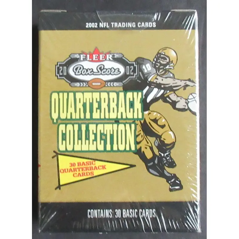 2002 Fleer Football Box Score Quarterback Collection Factory Set (30)