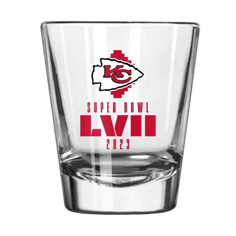KC Chiefs 2oz SB Bound Shot Glass