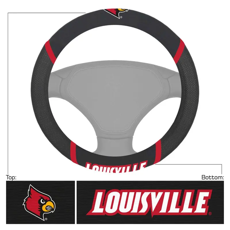University of Louisville Steering Wheel Cover