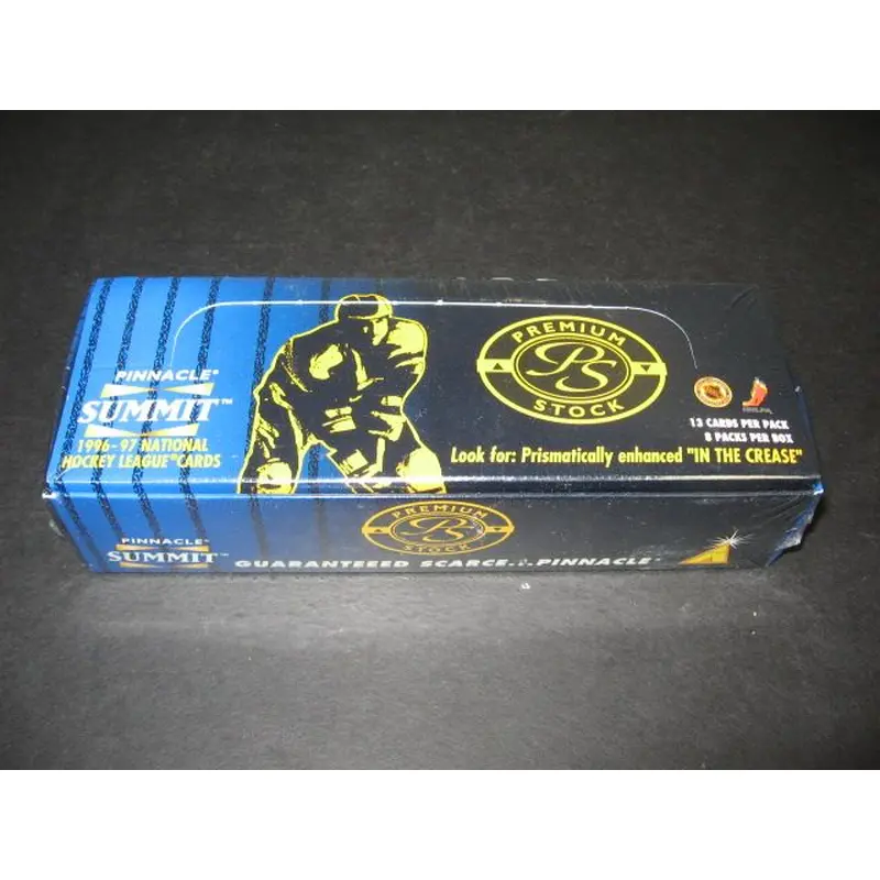 1996/97 Pinnacle Summit Premium Stock Hockey Box