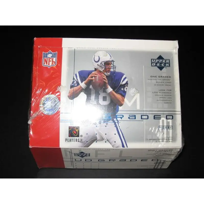 2001 Upper Deck Graded Football Box (Hobby)