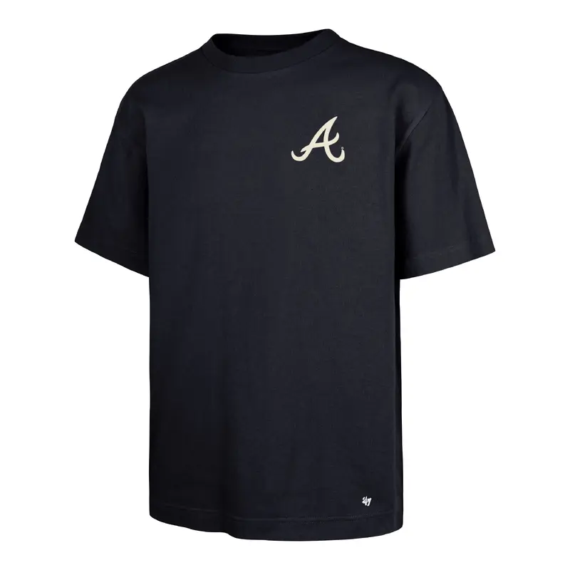ATLANTA BRAVES ORGANIC BACKER '47 FOUNDATION TEE