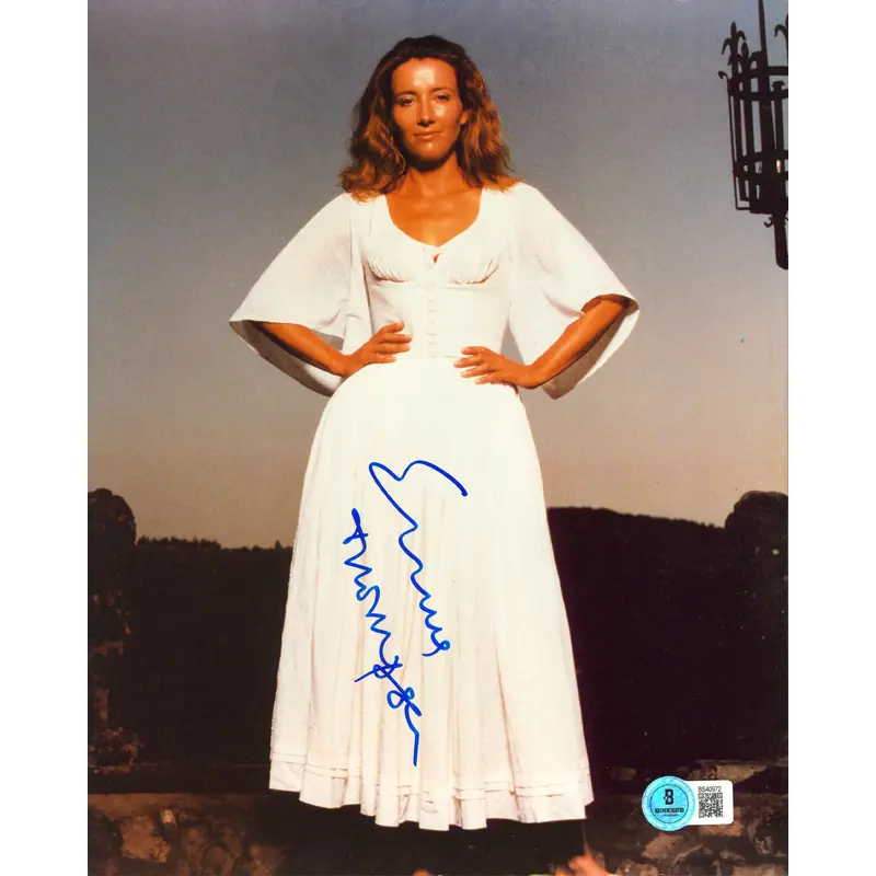 Emma Thompson Love Actually Authentic Signed 8x10 Vertical Photo BAS #BS40972