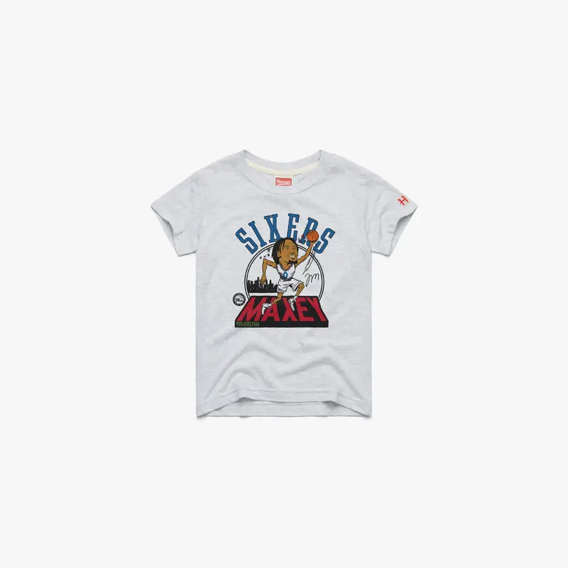 Youth 76ers Tyrese Maxey Signature City Edition 2024