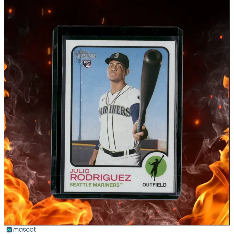2022 Topps Heritage Julio Rodgriguez Rookie #700