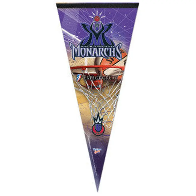 WNBA Sacramento Monarchs Premium Extra-Large Felt Pennant - Wincraft