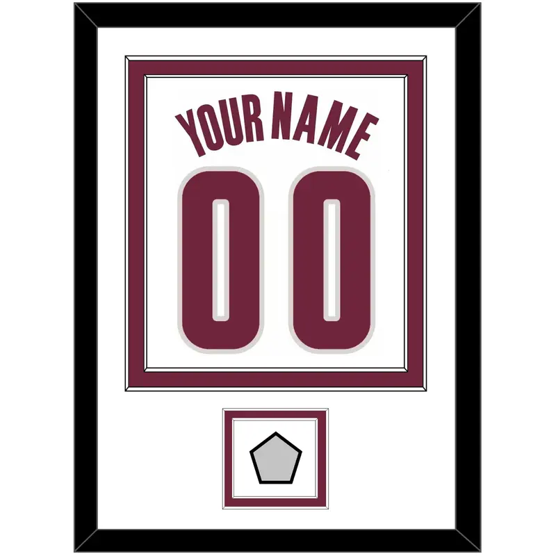 Cleveland Name & Number With Finals Patch - Home White (2010-2017) - Double Mat 2