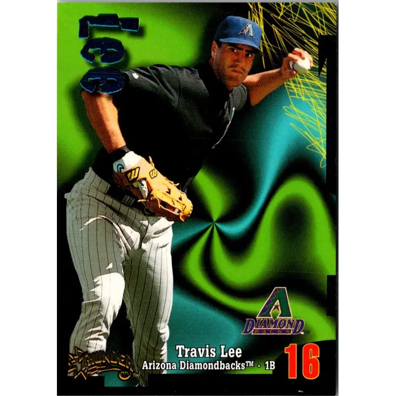 1998 Circa Thunder Travis Lee #81