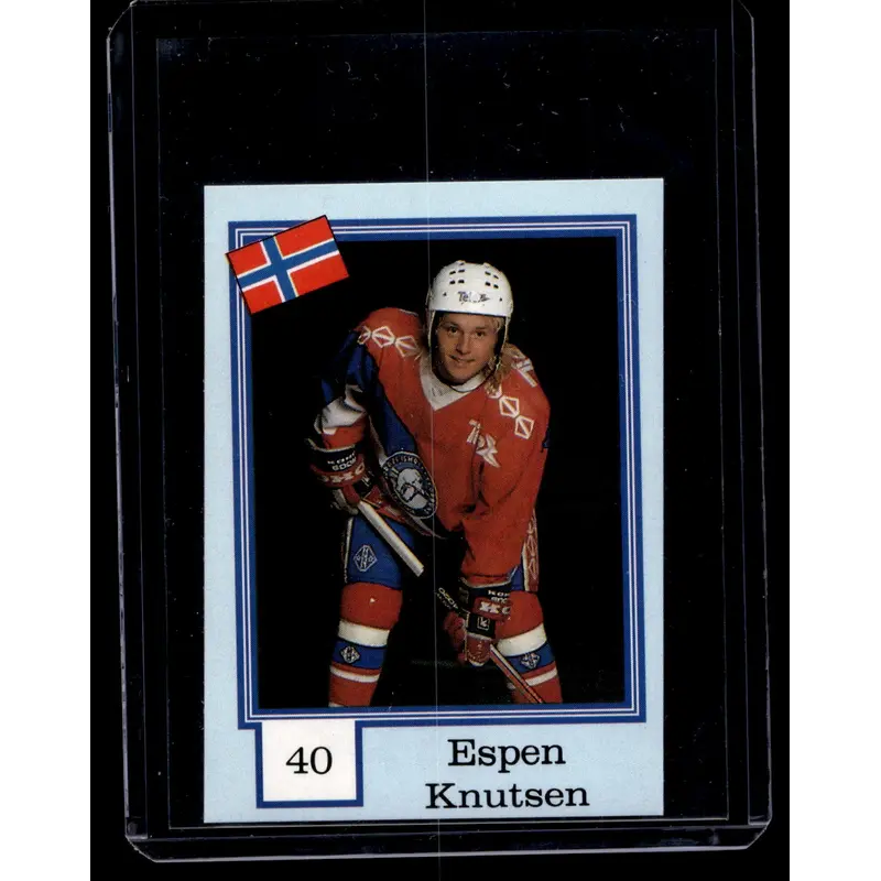 1992 Semic Snickers - Espen Knutsen #40
