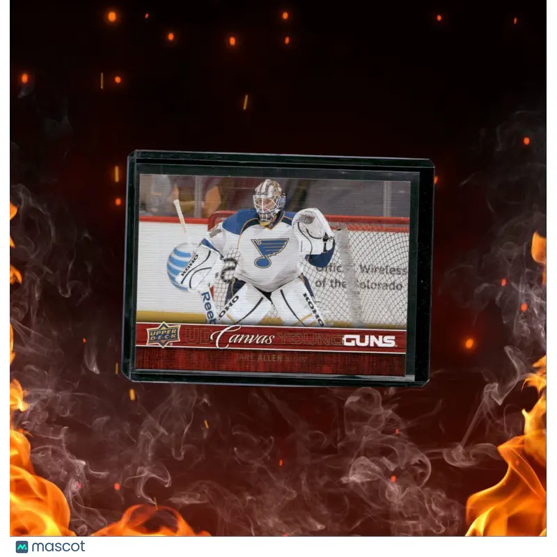 2012-13 Upper Deck Jake Allen UD Canvas Young Guns Rookie #C115