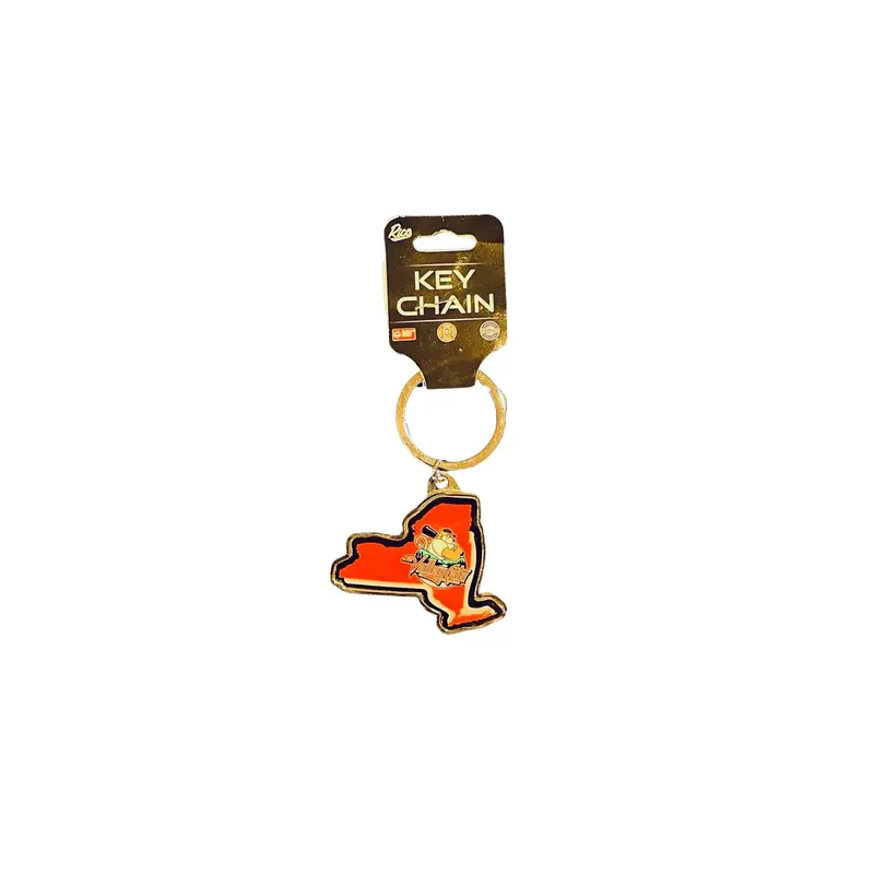 ValleyCats - NY State shaped key chain