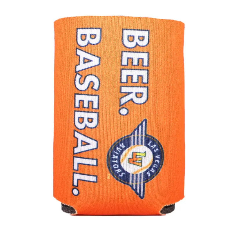 Wincraft Beer Baseball/LV Monogram Orange/Navy 12oz 2-Sided Can Cooler
