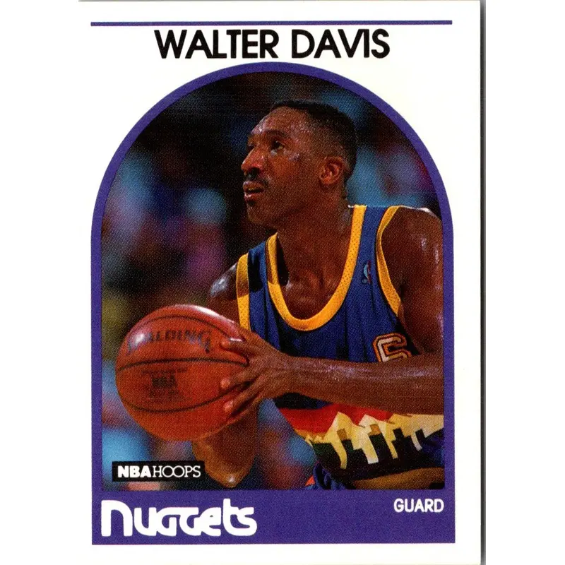 1989 Hoops Walter Davis #61