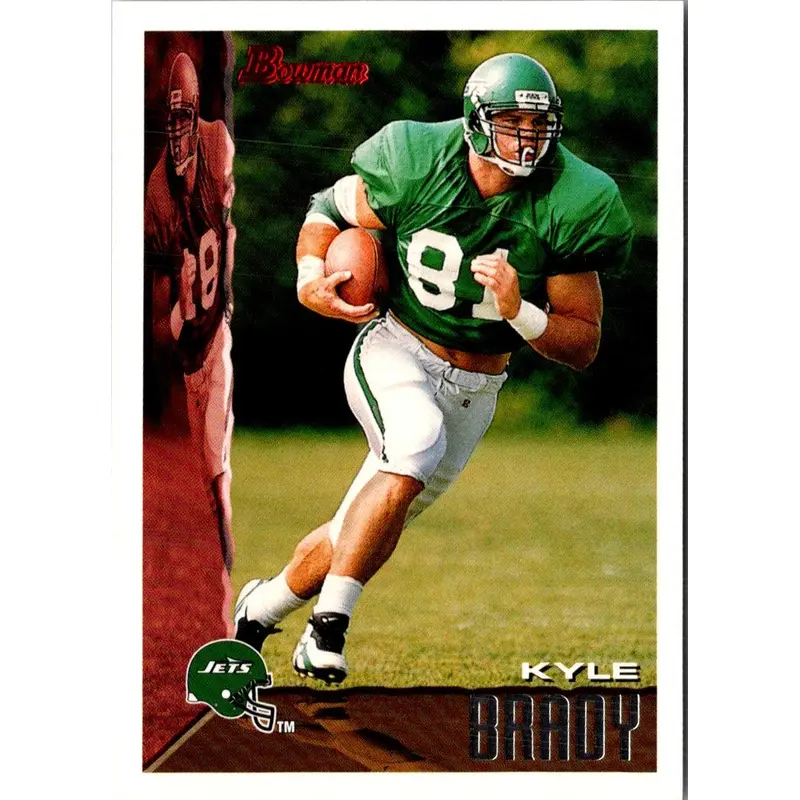 1995 Bowman Kyle Brady #9 Rookie