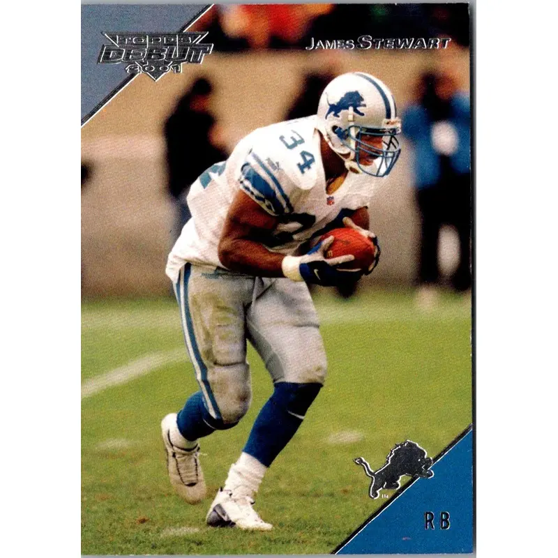 2001 Topps Debut James Stewart #83