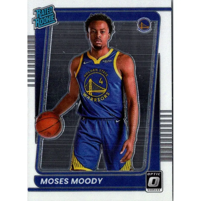 2021 Donruss Optic Blue Moses Moody #184