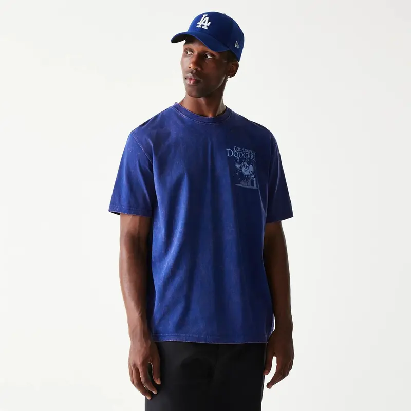LA Dodgers MLB Character Dark Blue T-Shirt