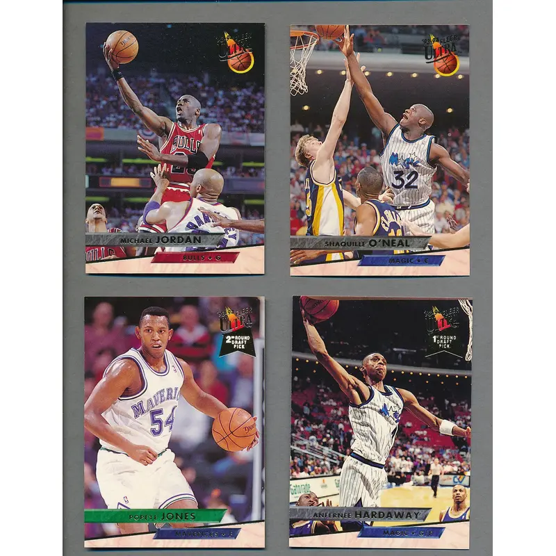 1993/94 Fleer Ultra Basketball Complete Set (w/ Inserts) (375)  NM/MT MT
