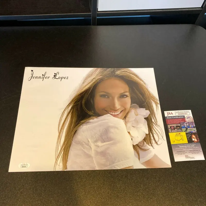 Jennifer Lopez Signed Autographed 11x14 Photo With JSA COA