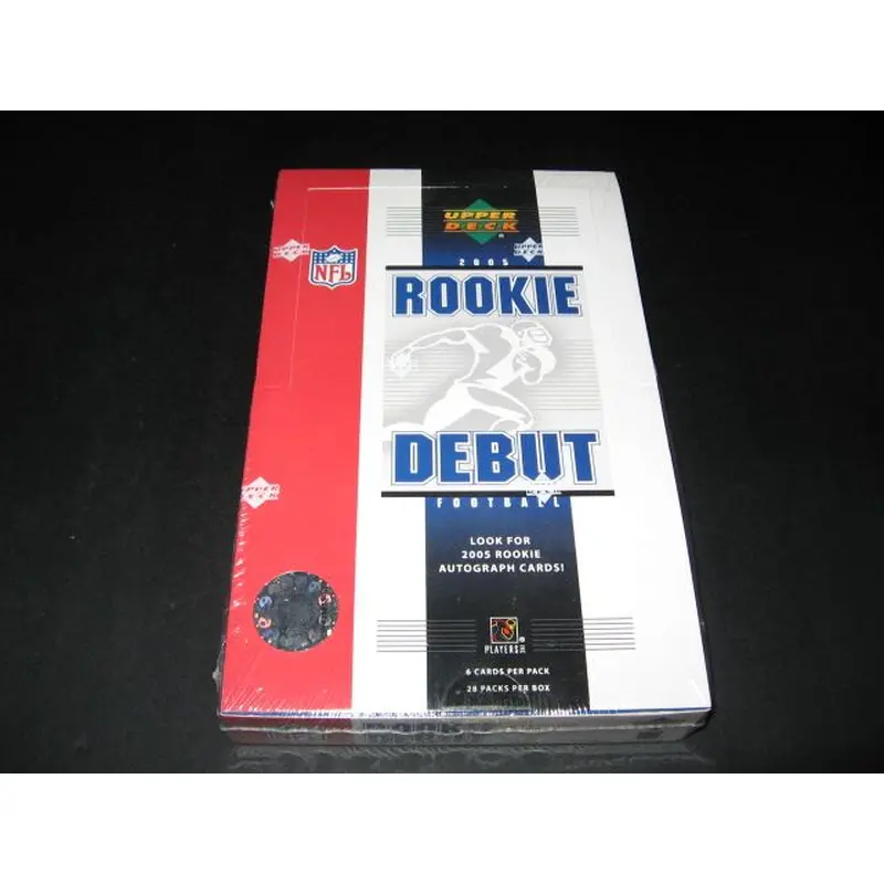 2005 Upper Deck Rookie Debut Football Box (Hobby)