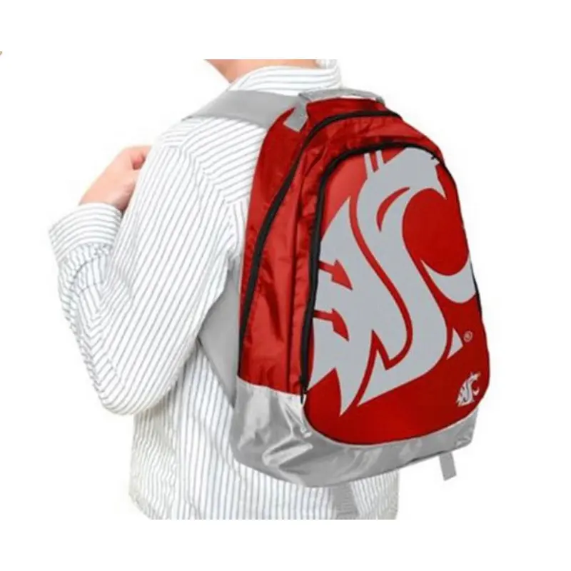Crimson and Gray WSU Backpack