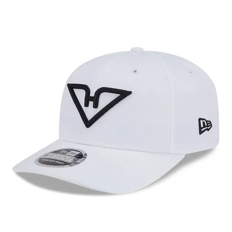 Hyflyers LIV Golf 2025 White 9SEVENTY Stretch Snap Adjustable Cap