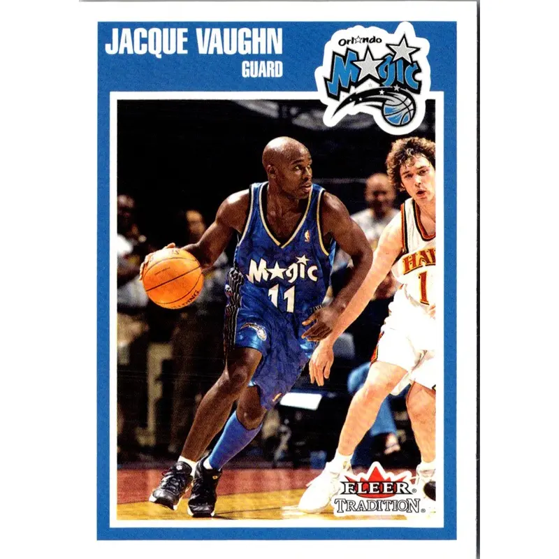 2002 Fleer Tradition Jacque Vaughn #114