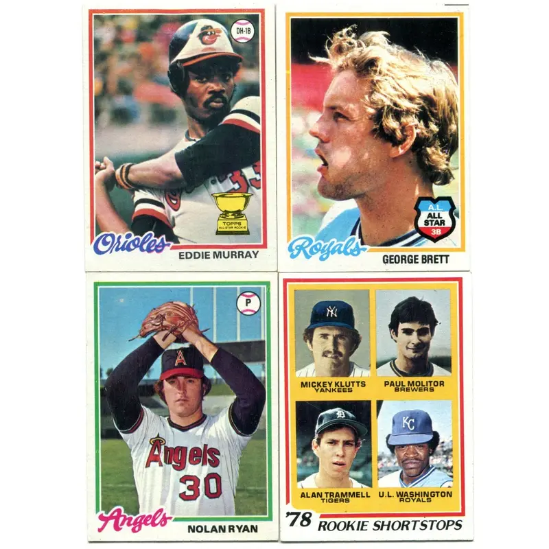 1978 Topps Baseball Complete Set EX/MT (726) (23-139)