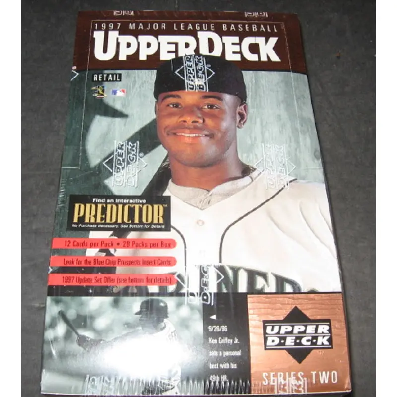 1997 Upper Deck Baseball Series 2 Box (Retail) (28/12)