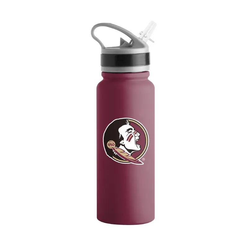 FL State 25oz Campus Color Letterman Stainless Single Wall Flip Top Bottle