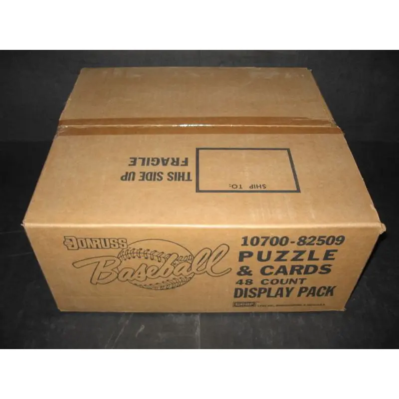 1988 Donruss Baseball Blister Rack Case (48/75) (82509) (NFS)