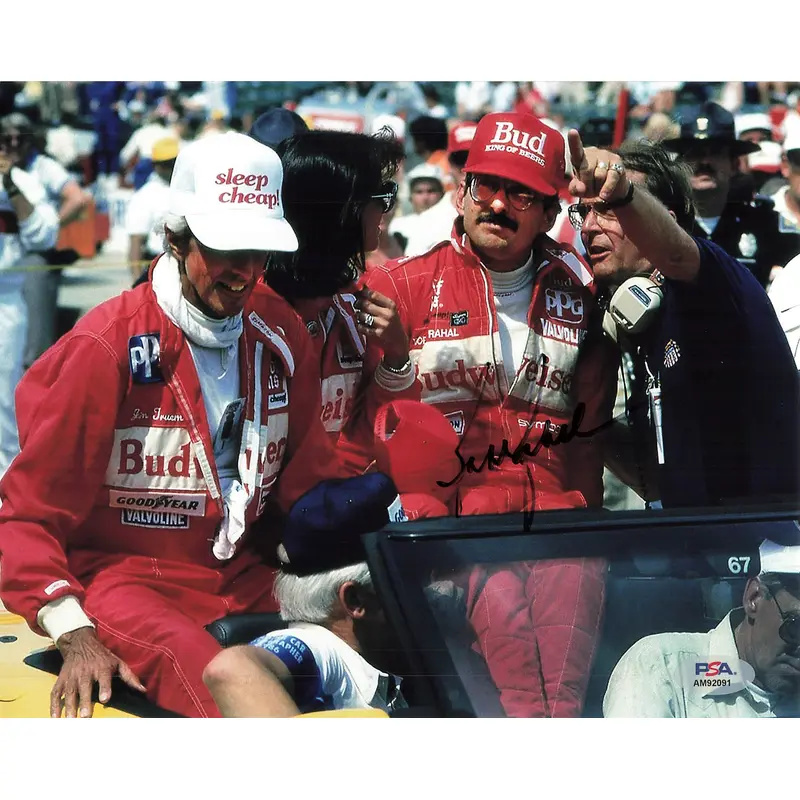 Bobby Rahal signed 8x10 photo PSA/DNA Autographed