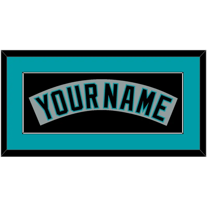 Florida Nameplate - Road Gray (1993-2001) - Single Mat 2