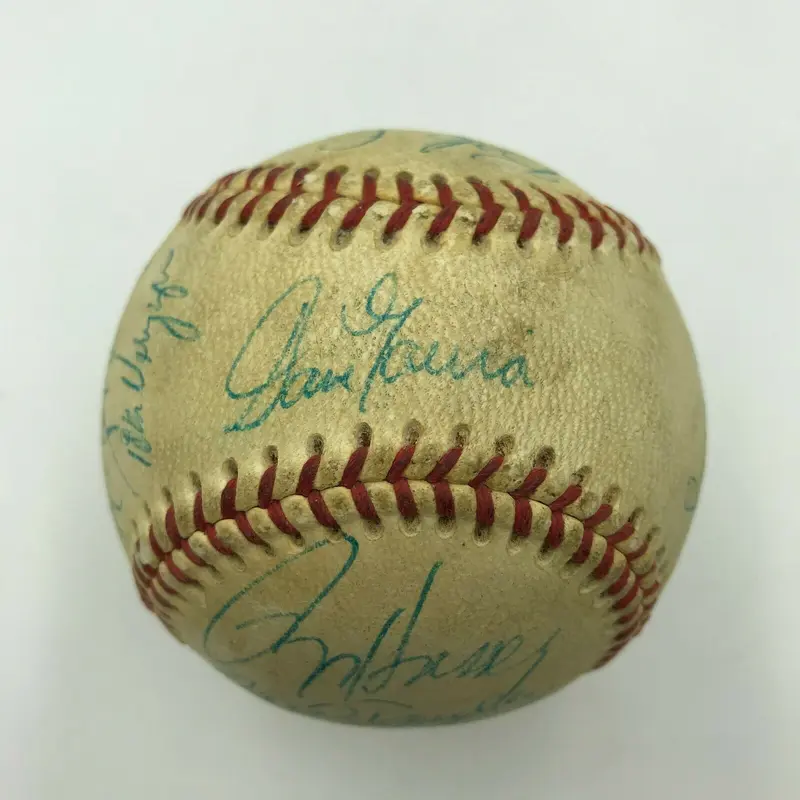 1981 Cleveland Indians Team Signed Official American League Baseball