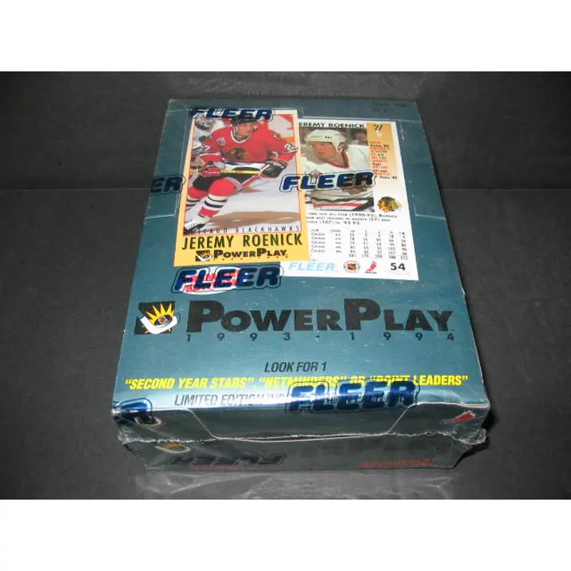 1993/94 Fleer Power Play Hockey Series 1 Box