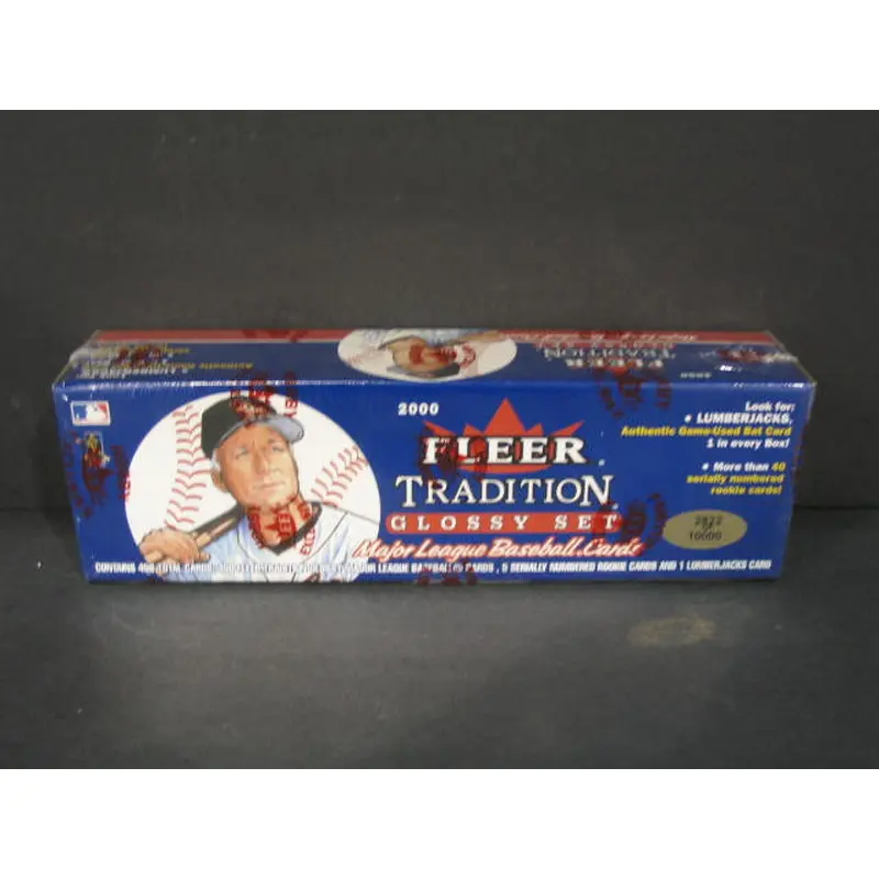 2000 Fleer Tradition Baseball Glossy Factory Set