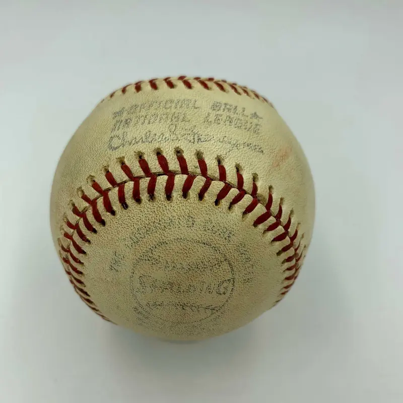 Jack Clark Actual First Career Home Run Baseball & 100th HR & 1985 World Series