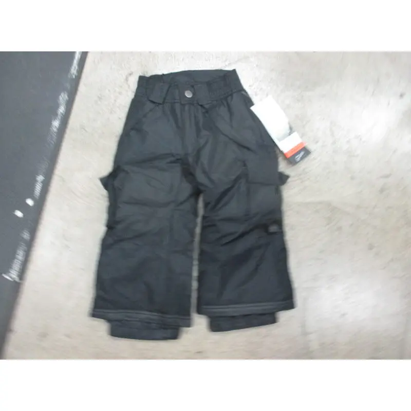 New WFS Sportcaster Toddler Cargo Snow Pants Black Size 4T