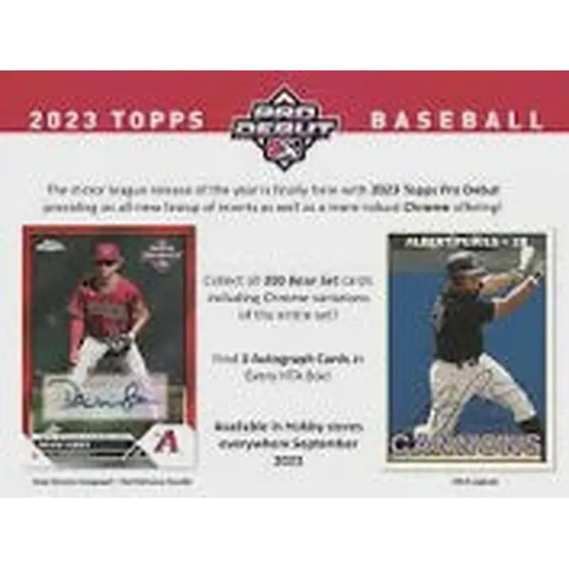 2023 Topps Pro Debut Baseball Hobby Box