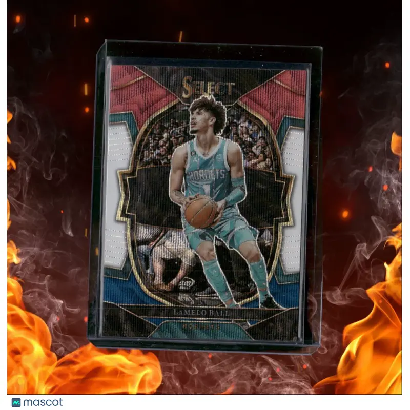 2023-24 Panini Select LaMelo Ball Tricolor Wave Prizm Rookie #41