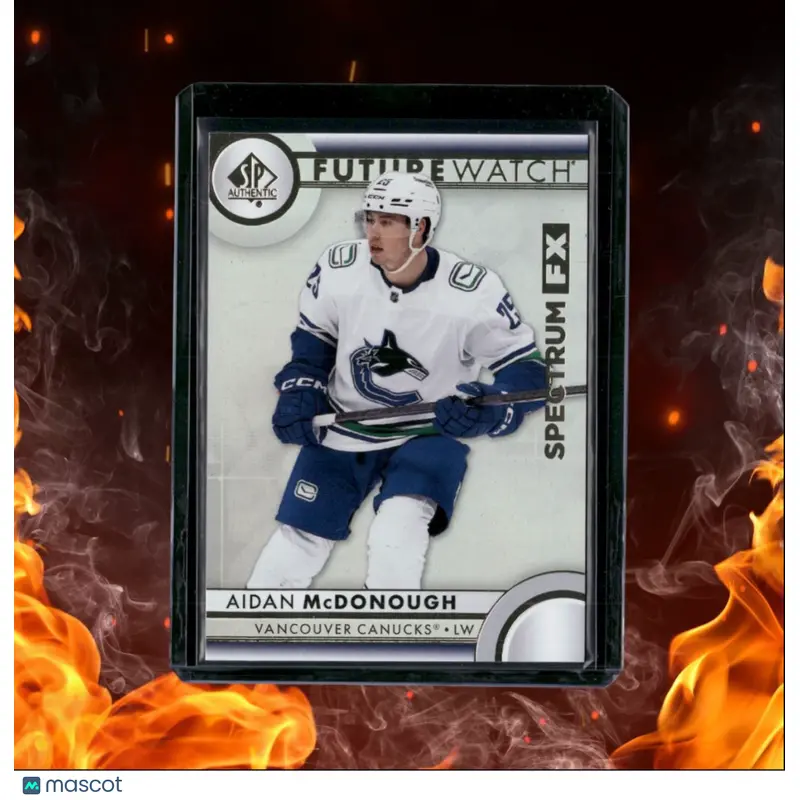 2023-24 SP Authentic Aidan McDonough  Future Watch Spectrum FX (A) Rookie #S-65